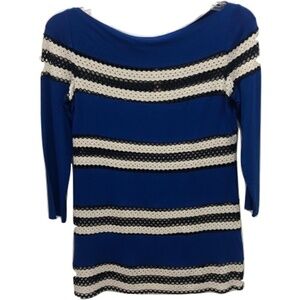 Bailey 44 Eyelet Lace Top, Size M